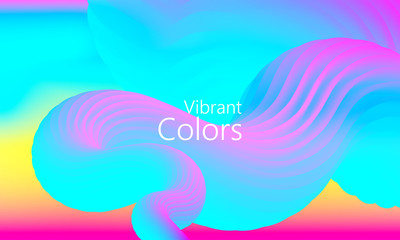 Fototapeta na wymiar Vibrant Color. Fluid Background. Colorful Design.