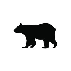 Bear silhouettle icon