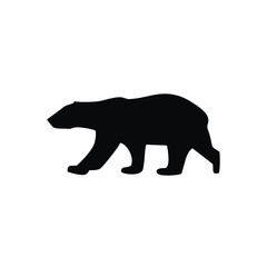 Bear silhouettle icon