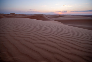 Sharqiya desert sand dunes , Oman
