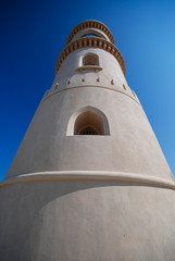Obraz premium Sur light house tower , Oman