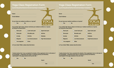 Registration Form Template