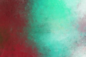 beautiful medium aqua marine, old mauve and light gray colored vintage abstract painted background with space for text or image. can be used as poster or background