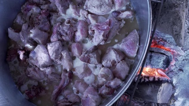 Cooking Mexican Carnintas and Chicharones