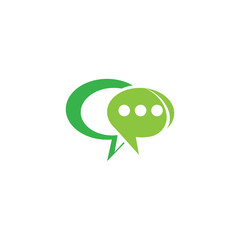 Chat Logo Template vector symbol