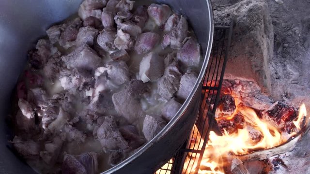 Cooking Mexican Carnintas and Chicharones