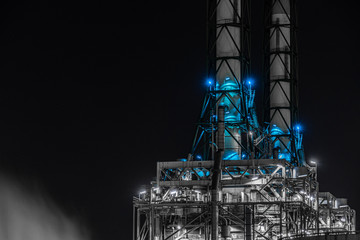 川崎・京浜工業地帯の工場夜景