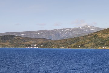 Obraz premium Tromso, cercle polaire arctique en Norvège