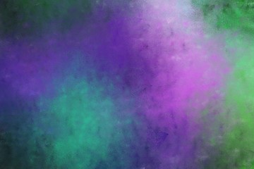 beautiful abstract painting background texture with dark slate blue, light pastel purple and dark sea green colors. can be used as poster or background