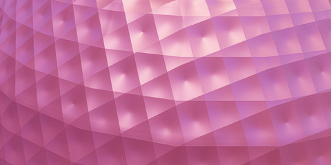 abstract circular pastell pink sphere ball background 3d rendering illustration