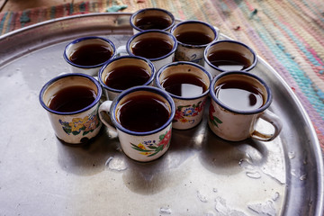 egyptian tea in the dessert
