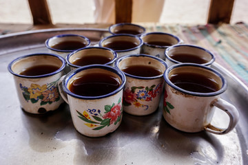 egyptian tea in the dessert
