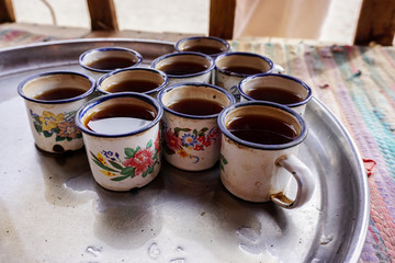 egyptian tea in the dessert