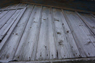 old wooden wall