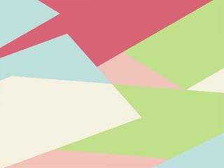 Obraz premium Beautiful of Colorful Art Red, Green and Blue, Abstract Modern Shape. Image for Background or Wallpaper