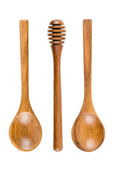 Wooden kitchen utensils