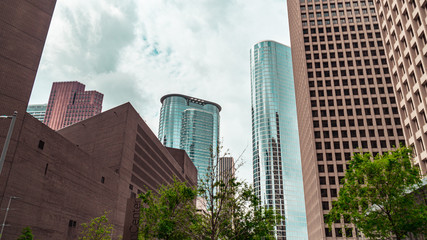 Buildings in downtown Houston, Texas