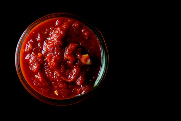 Homemade marinara sauce
