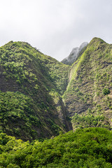 Green mountain in Maui National Park