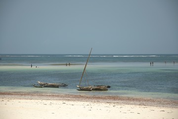 fishing boat on the beach