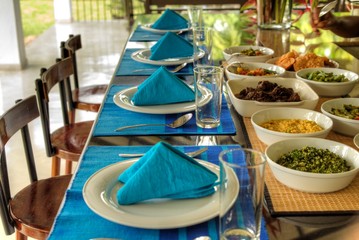 Blue Dining Theme  