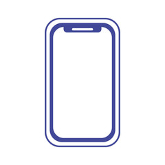 smartphone device gadget digital isolated icon design