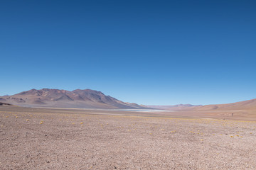 Fototapeta na wymiar Landscapes of the Atacama Desert