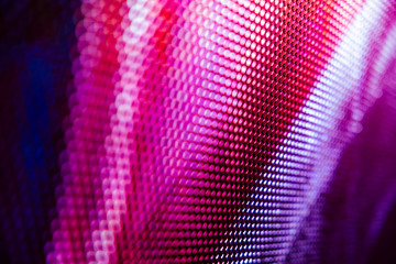 CloseUp LED blurred screen. LED soft focus background. abstract background ideal for design.