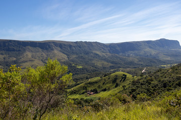 Serra da Canastra em Minas Gerais, Brasil.