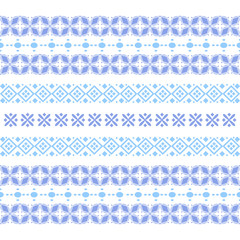 Cute embroidery pattern for wall bedroom decor.