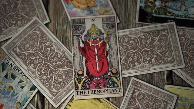 The Hierophant in Tarot Divination Means to Embrace the Conventional conservatism