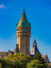 Iconic landmark tower in Luxembourg © Jo