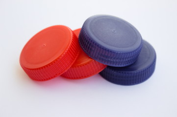 Plastic bottle caps