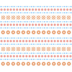 Beautiful style of embroidery pattern for home wall design.