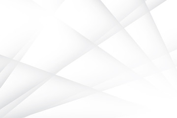 Obraz premium Abstract geometric white and gray color background. Vector, illustration.