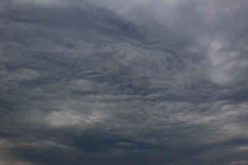 Obraz premium storm clouds timelapse