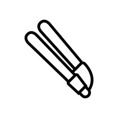 Fototapeta premium manual garlic press for kitchen icon vector. manual garlic press for kitchen sign. isolated contour symbol illustration