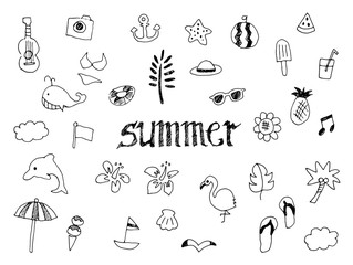 夏イメージイラスト