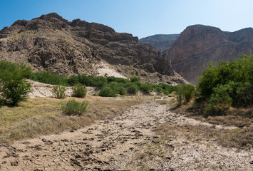 mountain landscape in the desert