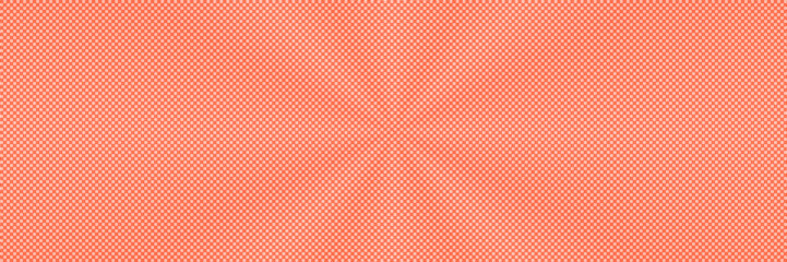 Panorama Orange background, white pattern, see eye pattern.Halftone Background.