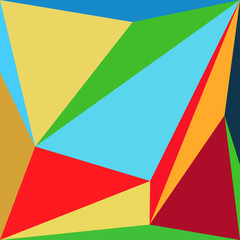 Abstract colourful pattern geometric backgrounds vector design