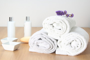 conjunto de toallas de ba&ntilde;o