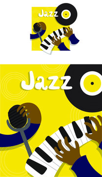 evening of live music. jazz, flyer
