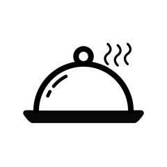 cloche for serving food of the waiters