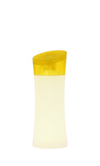 Plastic Bottle pump Of Gel, Liquid Soap, Lotion, Cream, Shampoo on white background