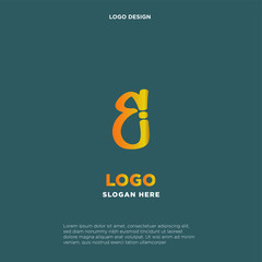 Letter E business logo icon vector template.