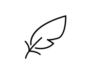 Pen line icon