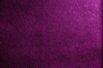 Faux leather in neon pink metallic. Artificial leather texture. The concept of snake skin
