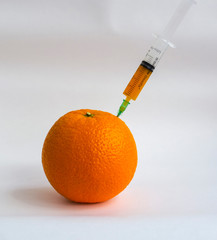 Stick a syringe in the fruit