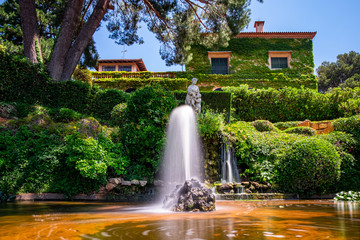 Santa Clotilde Gardens in Lloret de mar, Catalonia, Spain.